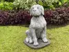 Product image 2 of the product “Henry - Dog, seated 65cm H | cast stone ”